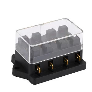 GFEV(04)4-way automotive fuse Blocks（Blade Car Fuse Holder）
